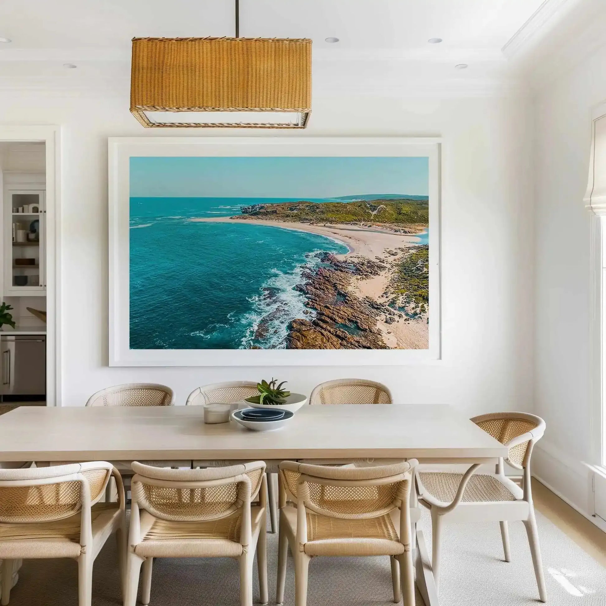 Margaret River LS | Aerial Photo Wall Art Print from Olive et Oriel where you can shop wallpaper and artworks online