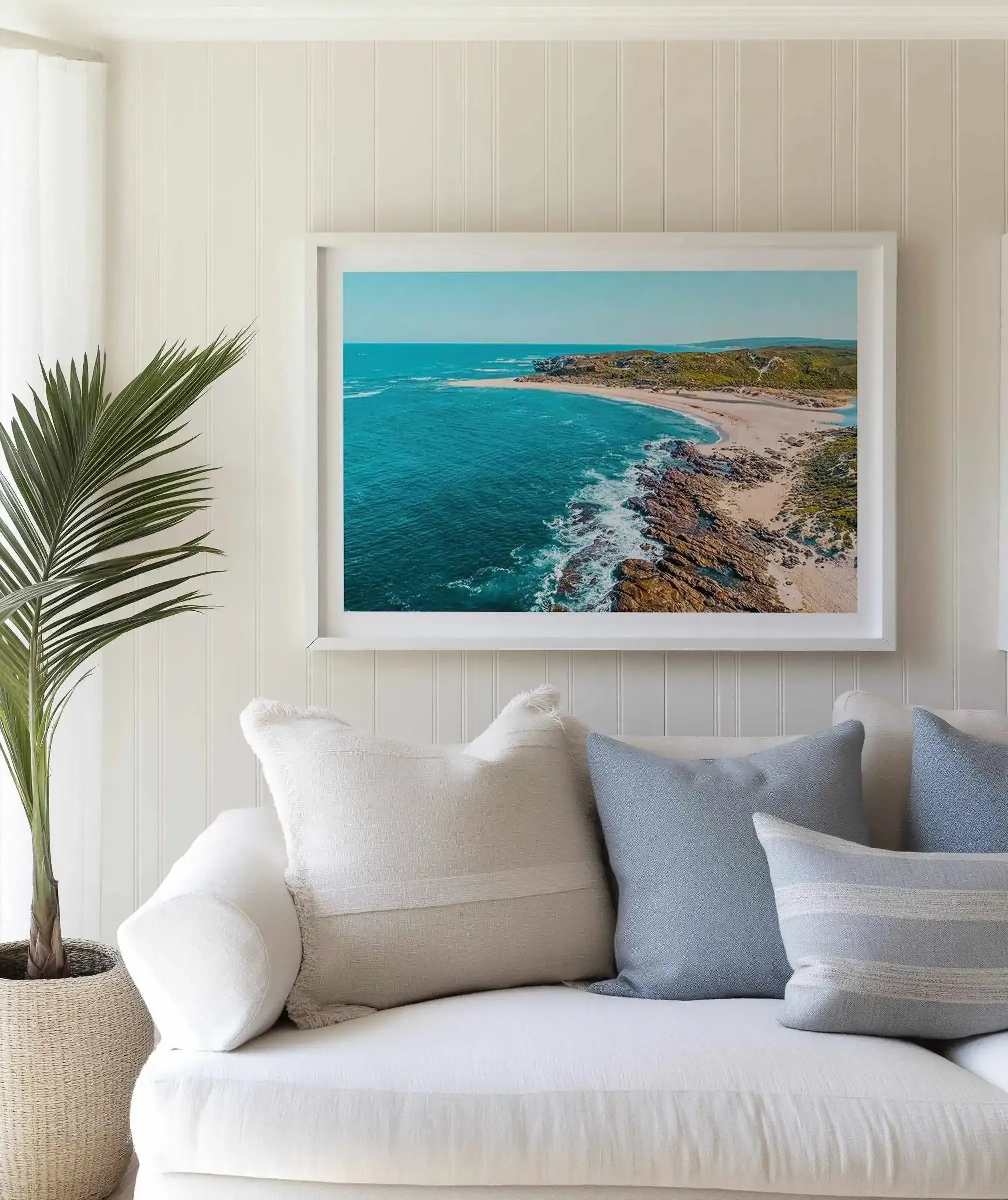 Margaret River LS | Aerial Photo Wall Art Print from Olive et Oriel where you can shop wallpaper and artworks online