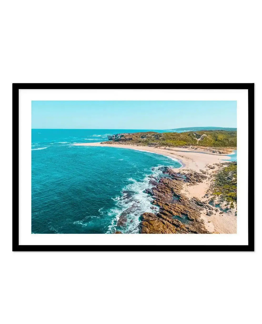 Margaret River | LS Art Print-PRINT-Olive et Oriel-Olive et Oriel-A5 | 5.8" x 8.3" | 14.8 x 21cm-Black-With White Border-Buy-Australian-Art-Prints-Online-with-Olive-et-Oriel-Your-Artwork-Specialists-Austrailia-Decorate-With-Coastal-Photo-Wall-Art-Prints-From-Our-Beach-House-Artwork-Collection-Fine-Poster-and-Framed-Artwork