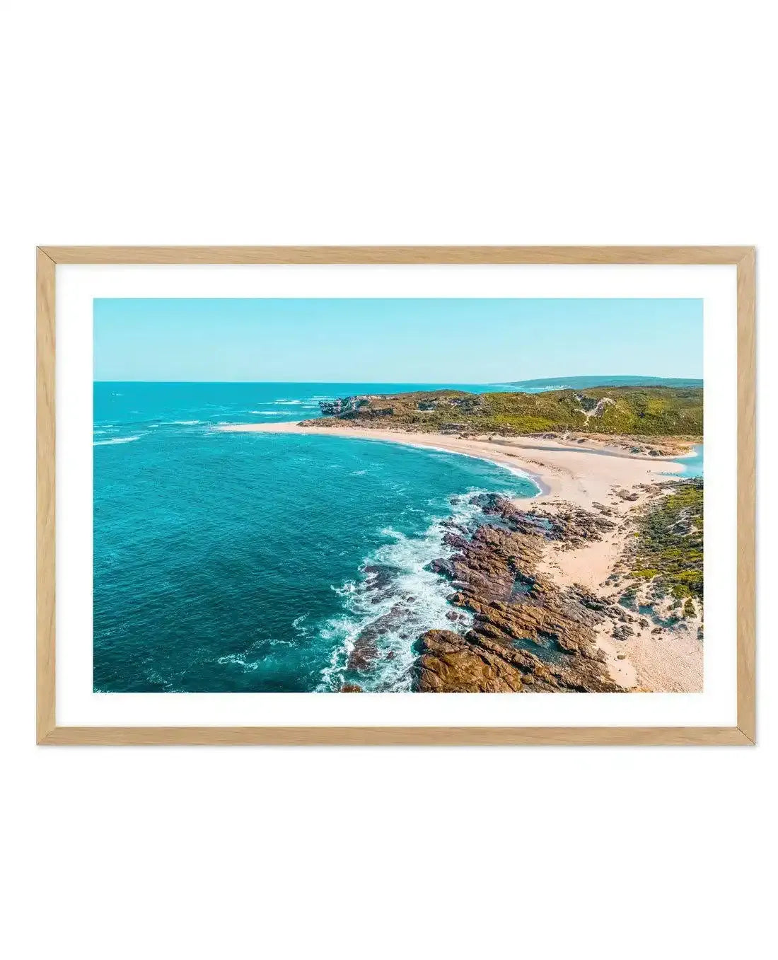 Margaret River | LS Art Print-PRINT-Olive et Oriel-Olive et Oriel-A5 | 5.8" x 8.3" | 14.8 x 21cm-Oak-With White Border-Buy-Australian-Art-Prints-Online-with-Olive-et-Oriel-Your-Artwork-Specialists-Austrailia-Decorate-With-Coastal-Photo-Wall-Art-Prints-From-Our-Beach-House-Artwork-Collection-Fine-Poster-and-Framed-Artwork