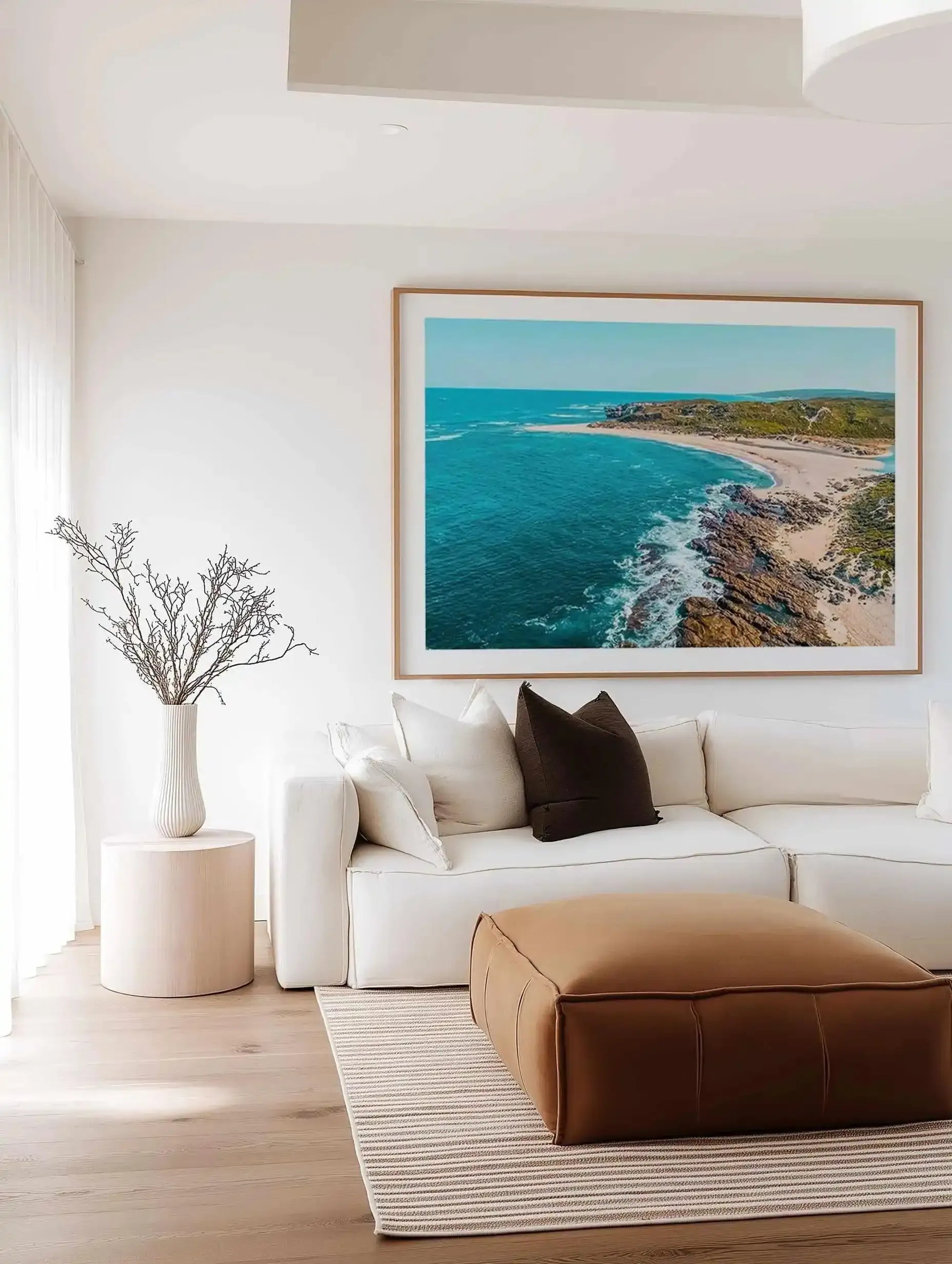Margaret River LS | Aerial Photo Wall Art Print from Olive et Oriel where you can shop wallpaper and artworks online