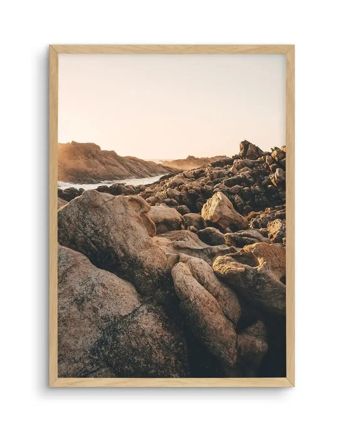 Margaret River Rocks | PT Art Print-PRINT-Olive et Oriel-Olive et Oriel-A5 | 5.8" x 8.3" | 14.8 x 21cm-Oak-With White Border-Buy-Australian-Art-Prints-Online-with-Olive-et-Oriel-Your-Artwork-Specialists-Austrailia-Decorate-With-Coastal-Photo-Wall-Art-Prints-From-Our-Beach-House-Artwork-Collection-Fine-Poster-and-Framed-Artwork