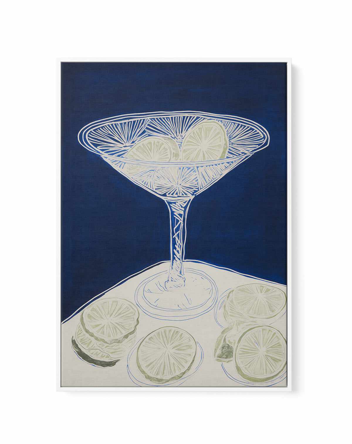 Margarita Daze No II | Framed Canvas Art Print