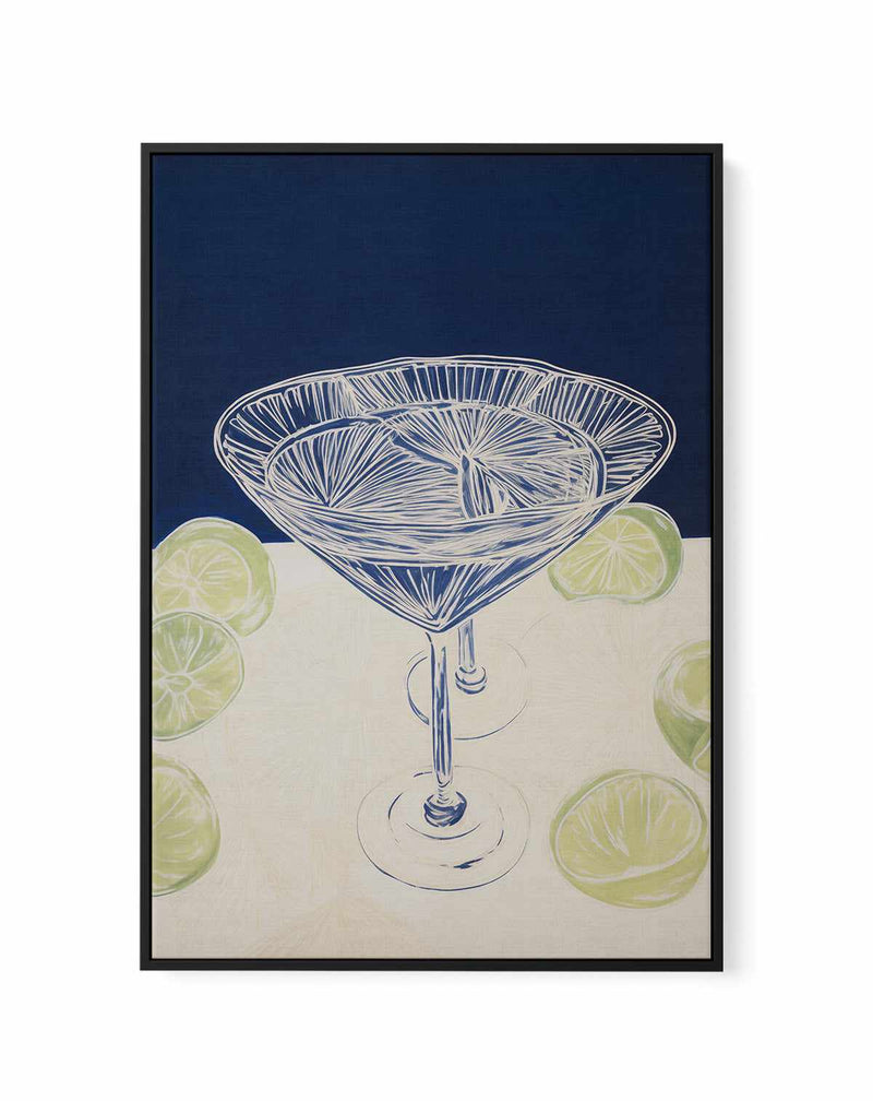 Margarita Daze No III | Framed Canvas Art Print