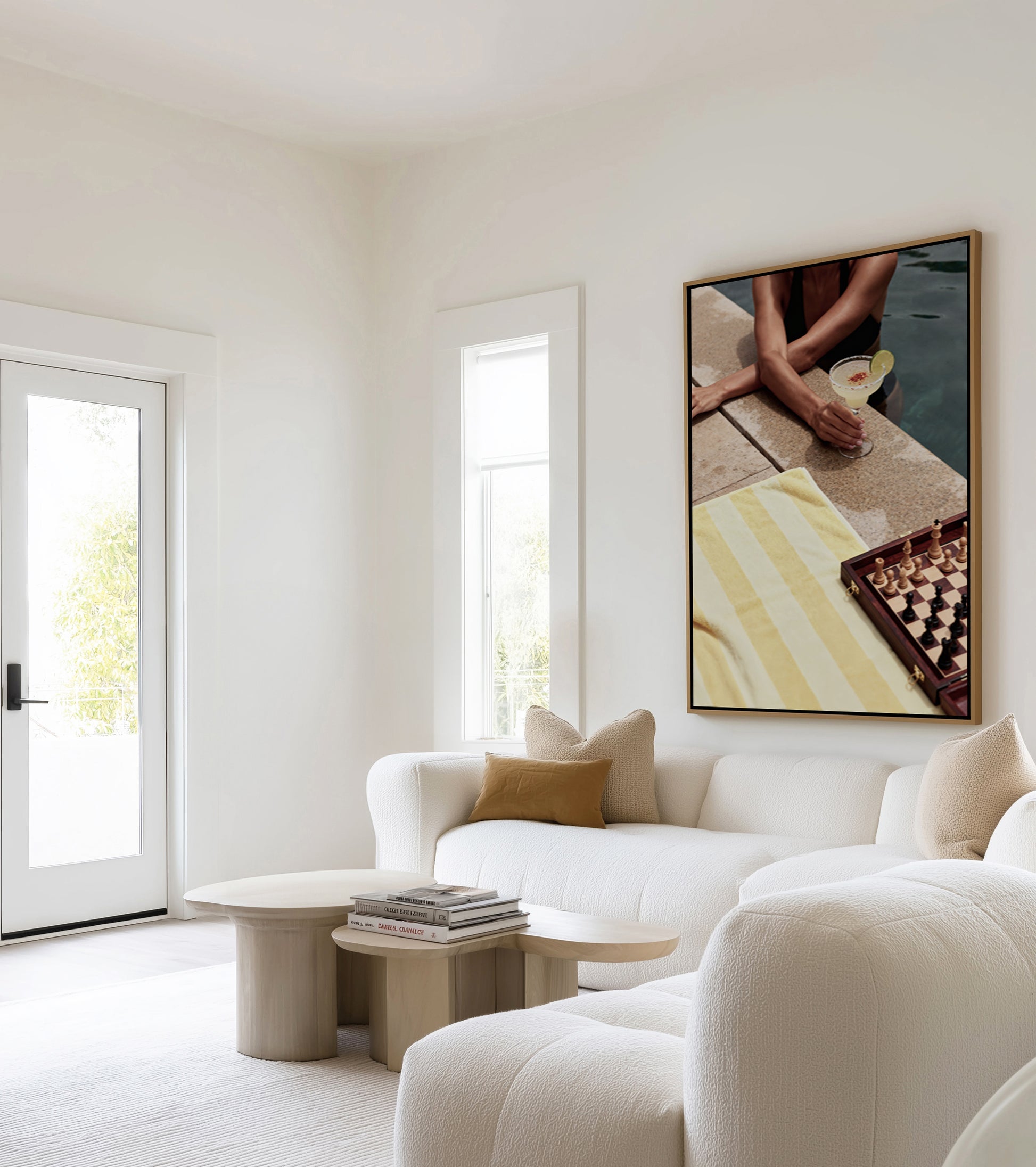 Margarita Match | Framed Canvas Art Print from Olive et Oriel where you can shop wallpaper and artworks online