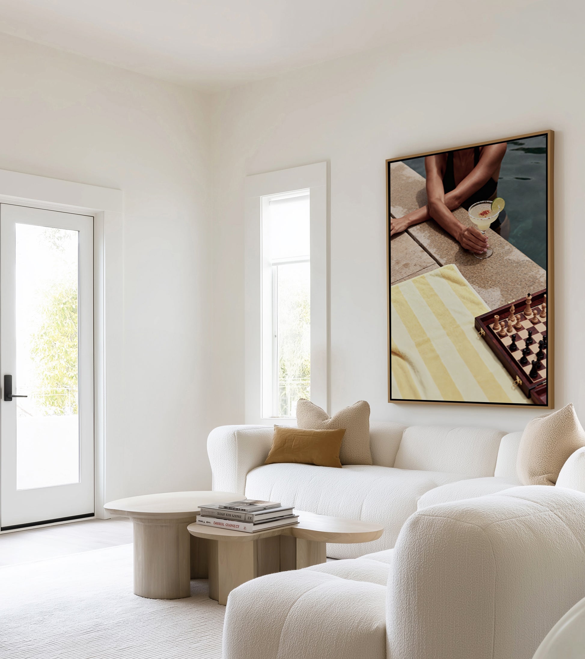 Margarita Match | Framed Canvas Art Print from Olive et Oriel where you can shop wallpaper and artworks online