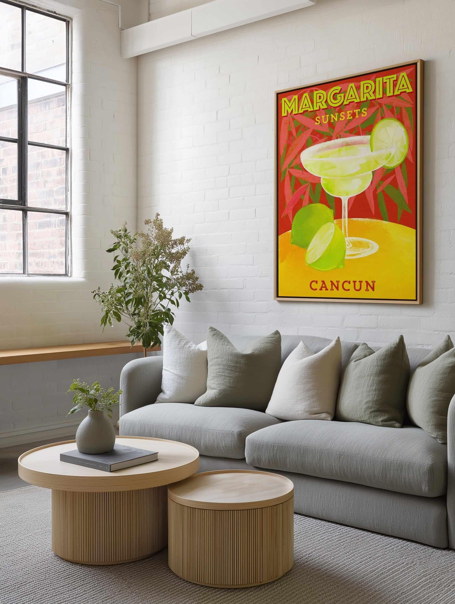Margarita by Marco Marella | Framed Canvas Art Print from Olive et Oriel where you can shop wallpaper and artworks online