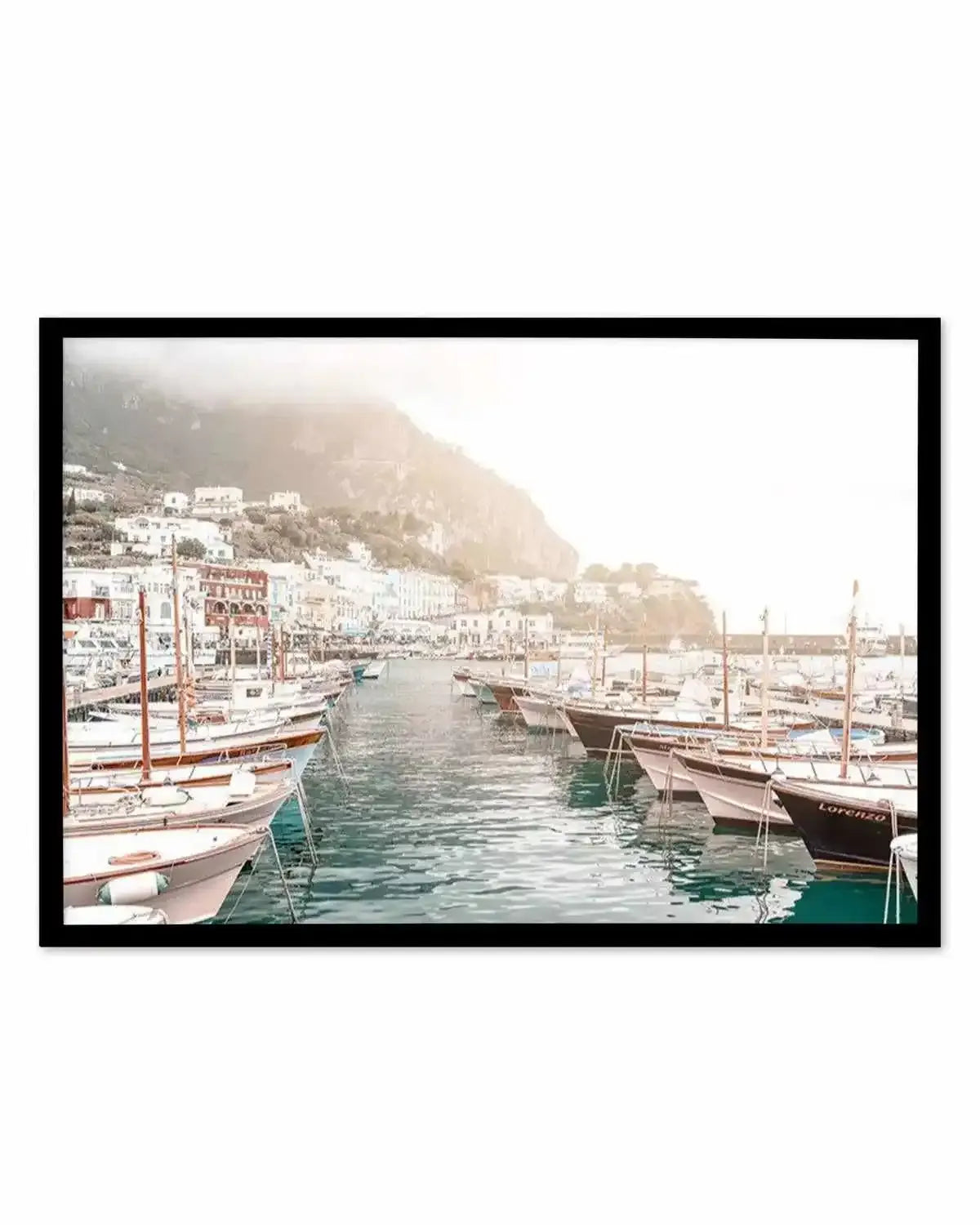 Marina Grande I | Capri Art Print from Olive et Oriel where you can shop wallpaper and artworks online