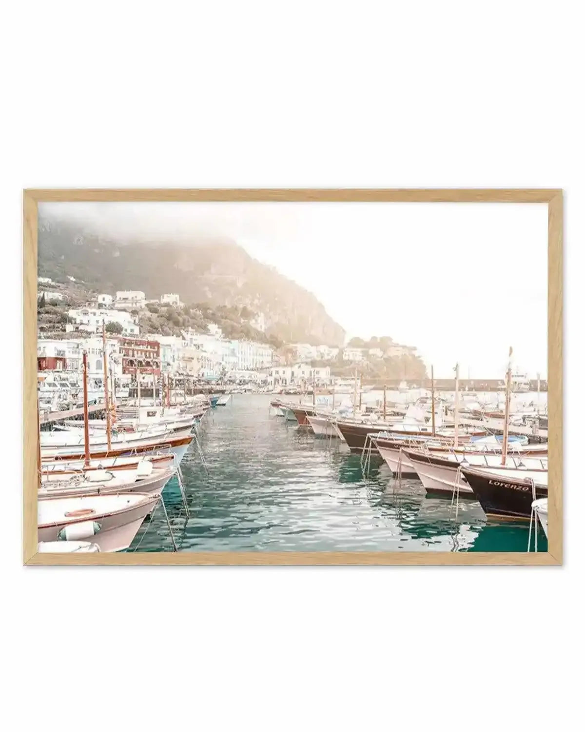 Marina Grande I | Capri Art Print from Olive et Oriel where you can shop wallpaper and artworks online
