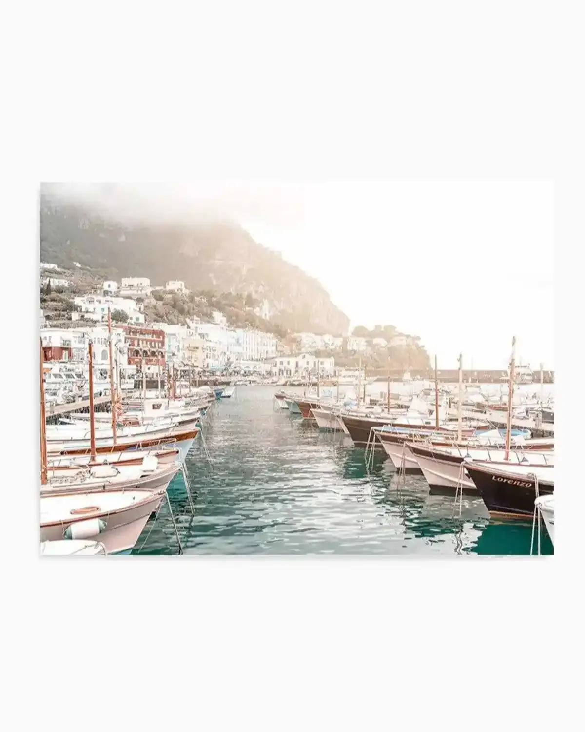 Marina Grande I | Capri Art Print from Olive et Oriel where you can shop wallpaper and artworks online