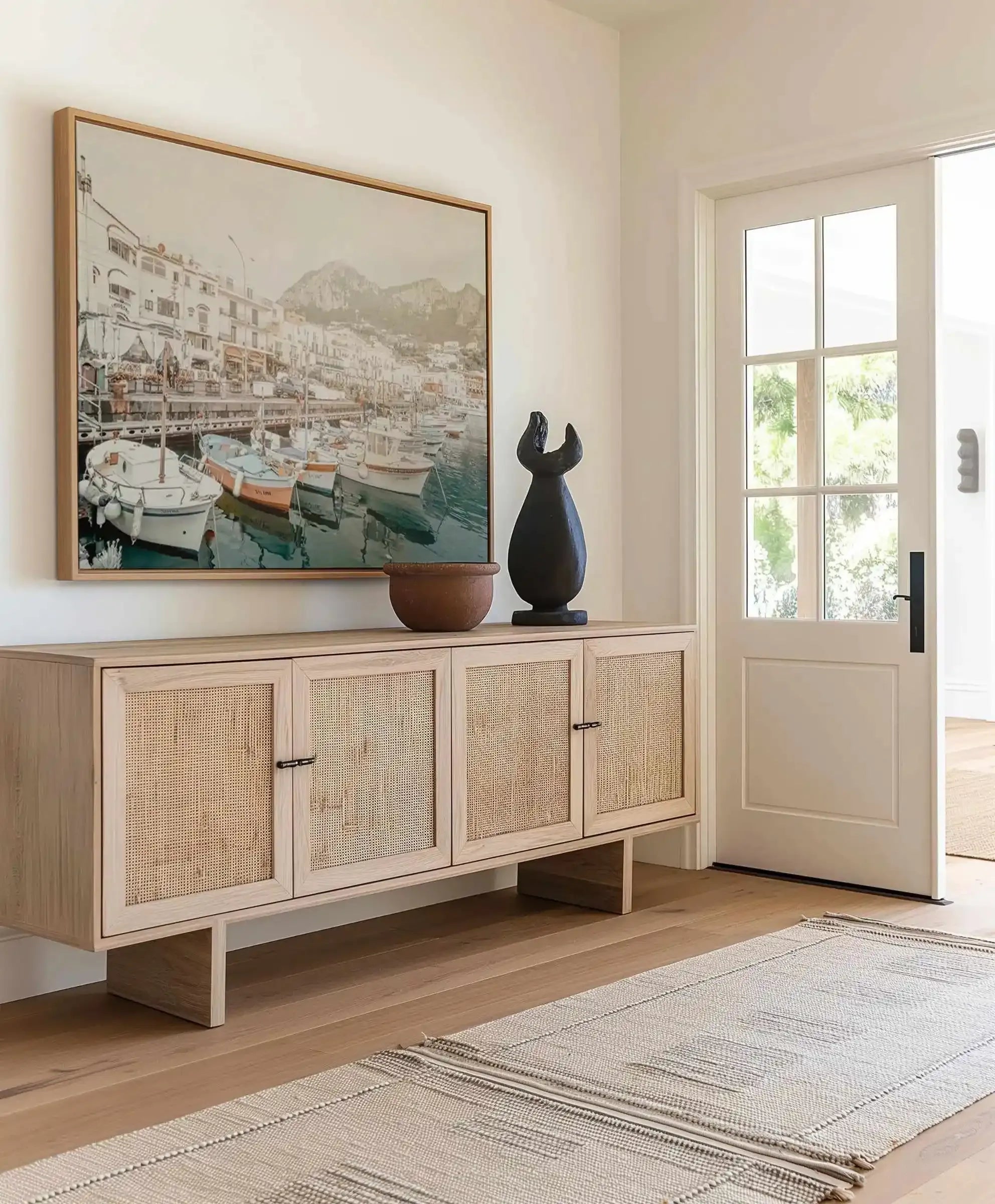 Marina Grande II | Capri | Framed Canvas Art Print from Olive et Oriel where you can shop wallpaper and artworks online