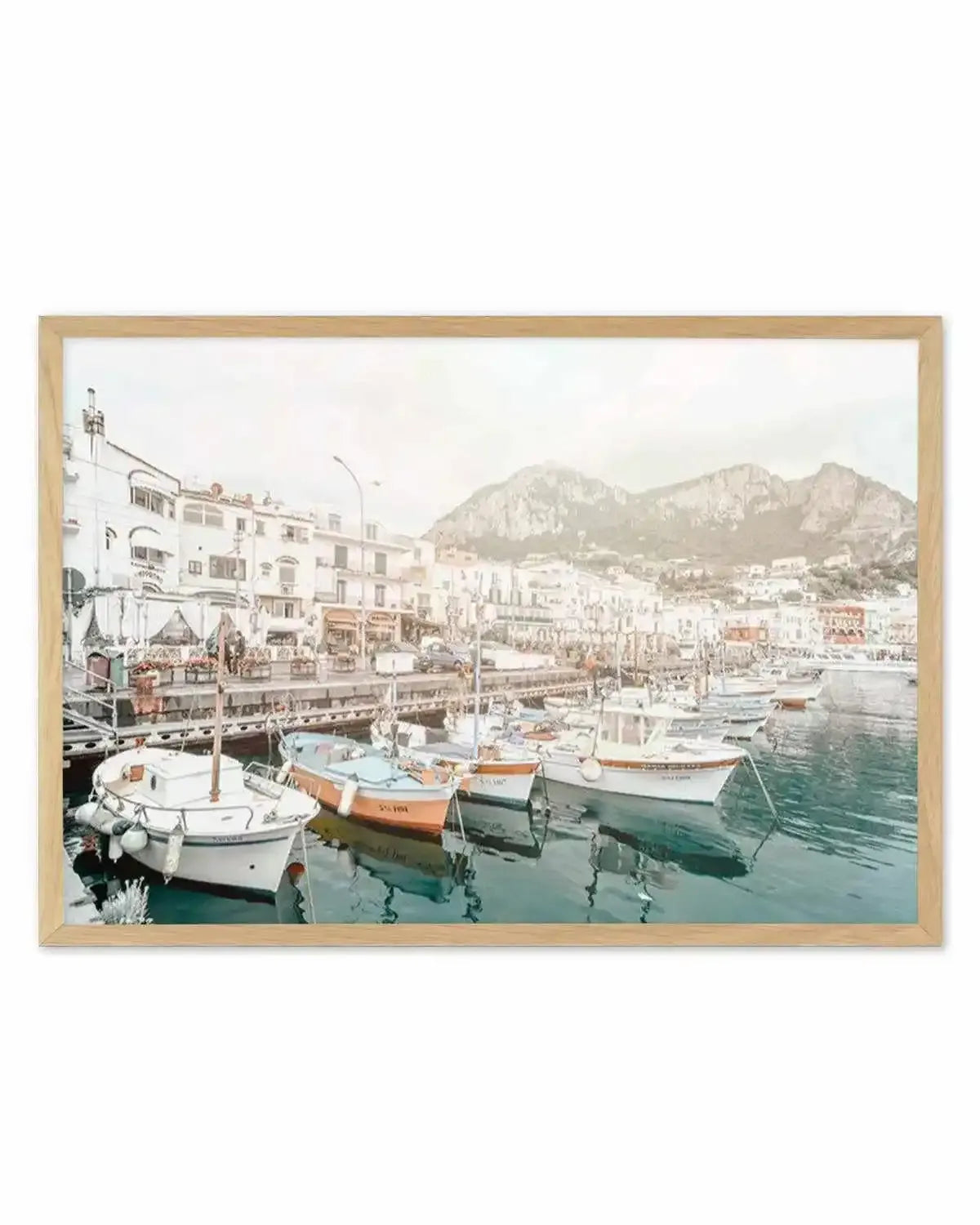 Marina Grande II | Capri Art Print from Olive et Oriel where you can shop wallpaper and artworks online