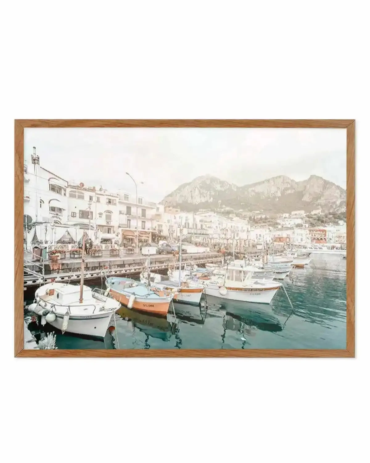 Marina Grande II | Capri Art Print from Olive et Oriel where you can shop wallpaper and artworks online