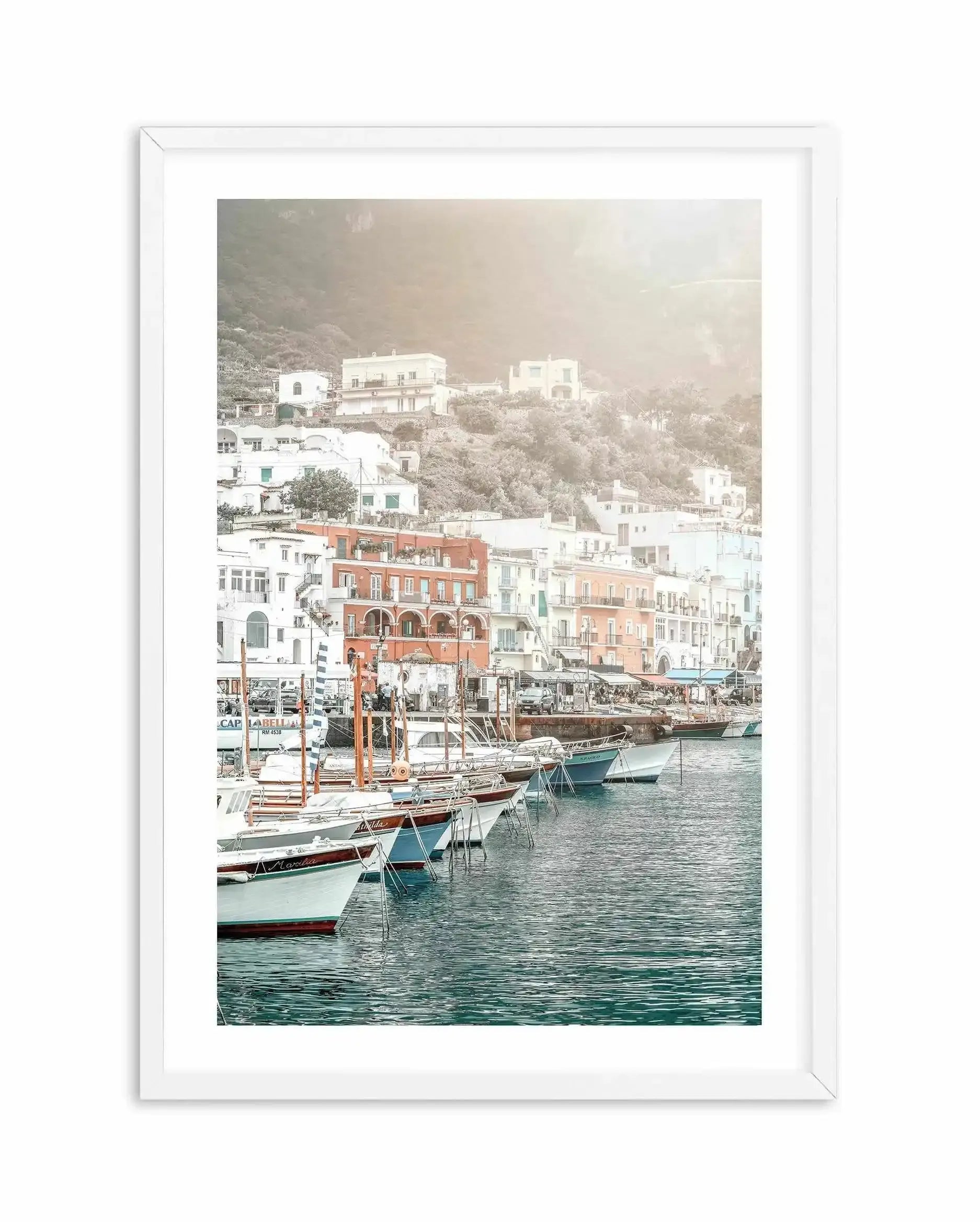 Marina Grande PT | Capri Art Print-PRINT-Olive et Oriel-Olive et Oriel-A5 | 5.8" x 8.3" | 14.8 x 21cm-White-With White Border-Buy-Australian-Art-Prints-Online-with-Olive-et-Oriel-Your-Artwork-Specialists-Austrailia-Decorate-With-Coastal-Photo-Wall-Art-Prints-From-Our-Beach-House-Artwork-Collection-Fine-Poster-and-Framed-Artwork