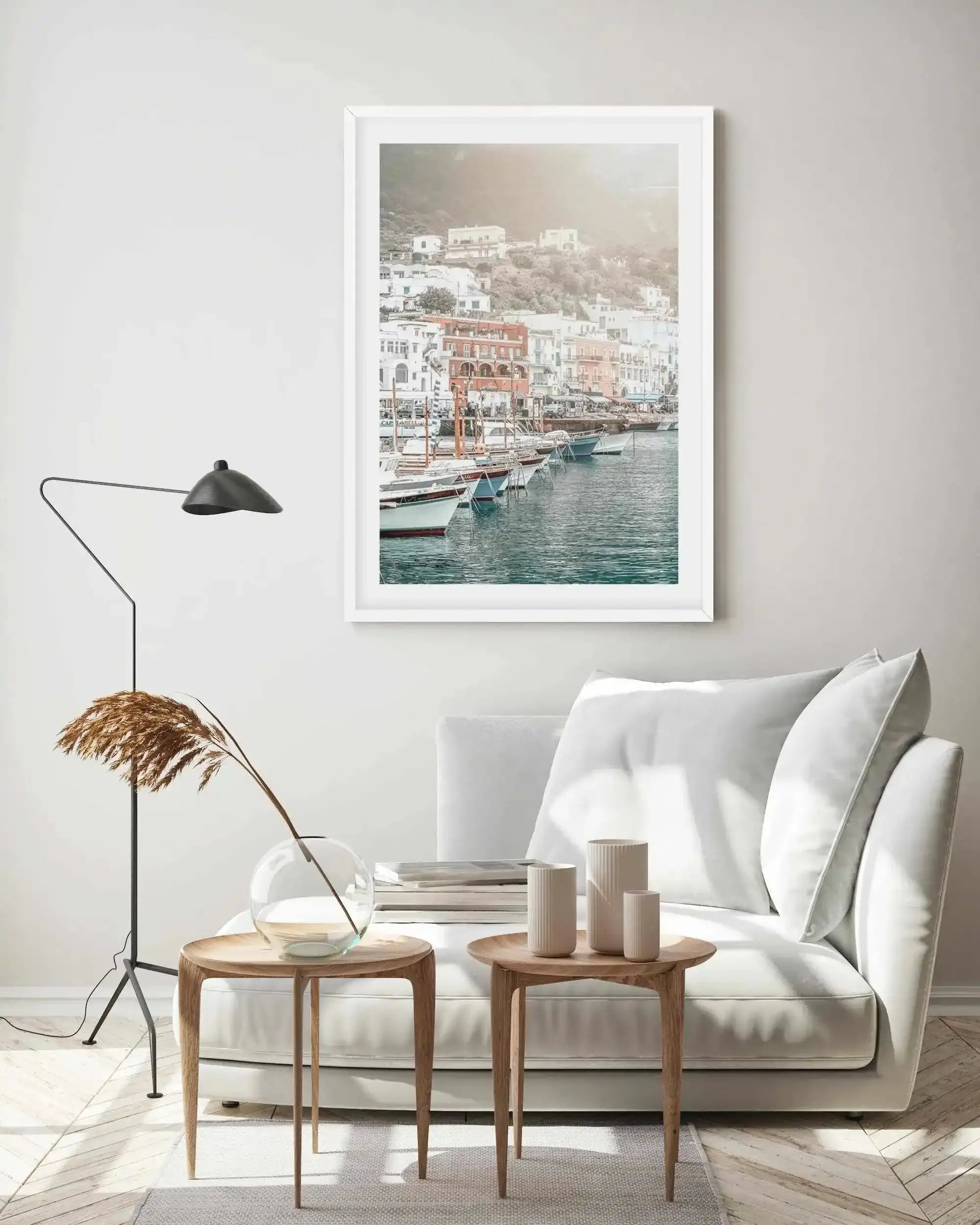 Marina Grande PT | Capri Art Print-PRINT-Olive et Oriel-Olive et Oriel-Buy-Australian-Art-Prints-Online-with-Olive-et-Oriel-Your-Artwork-Specialists-Austrailia-Decorate-With-Coastal-Photo-Wall-Art-Prints-From-Our-Beach-House-Artwork-Collection-Fine-Poster-and-Framed-Artwork