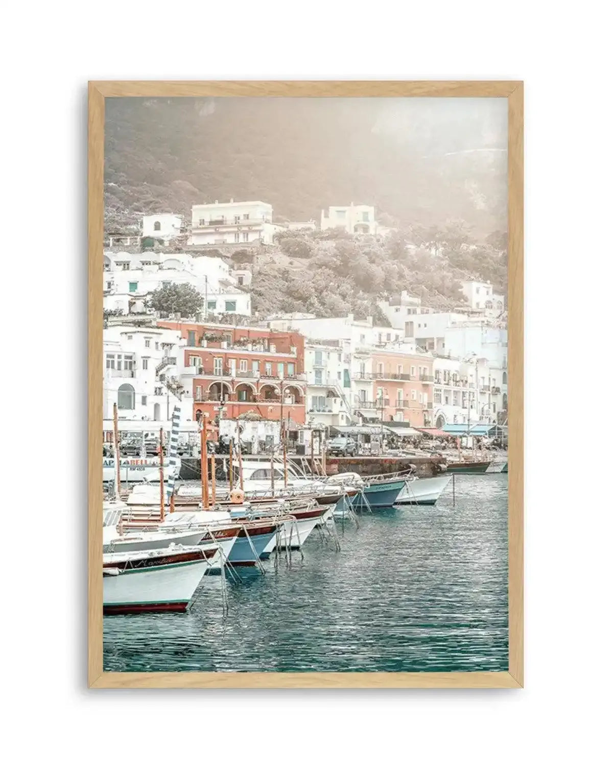 Marina Grande PT | Capri Art Print from Olive et Oriel where you can shop wallpaper and artworks online