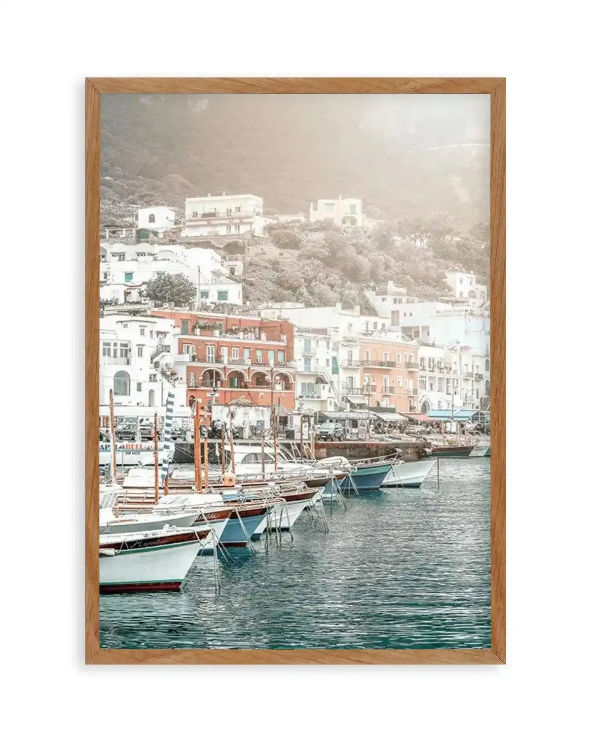 Marina Grande PT | Capri Art Print from Olive et Oriel where you can shop wallpaper and artworks online