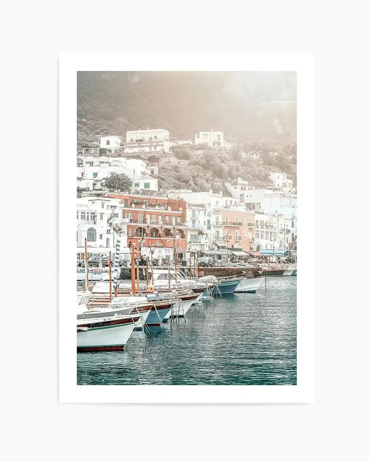 Marina Grande PT | Capri Art Print from Olive et Oriel where you can shop wallpaper and artworks online