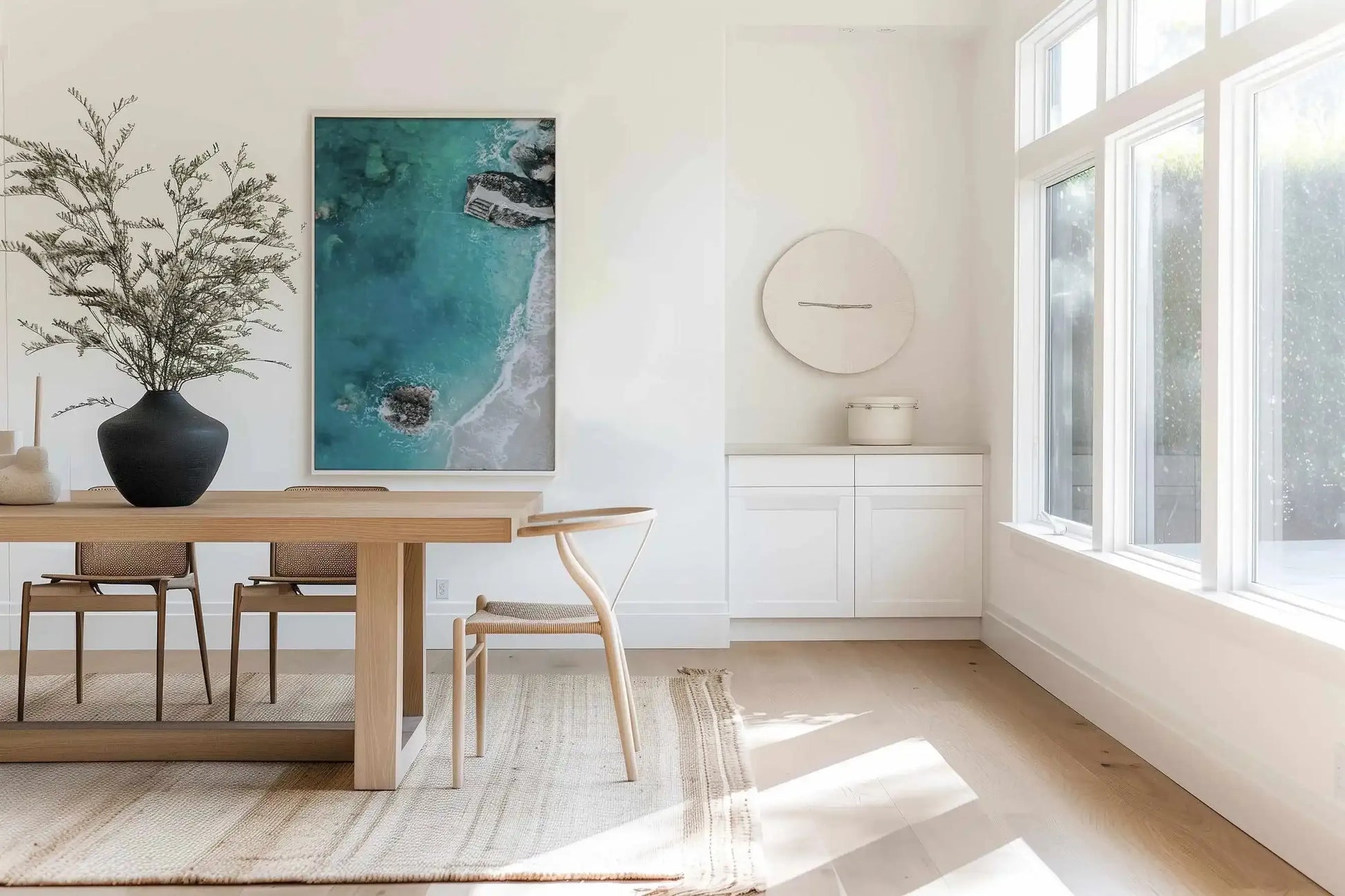 Marina Piccola | Framed Canvas Art Print from Olive et Oriel where you can shop wallpaper and artworks online