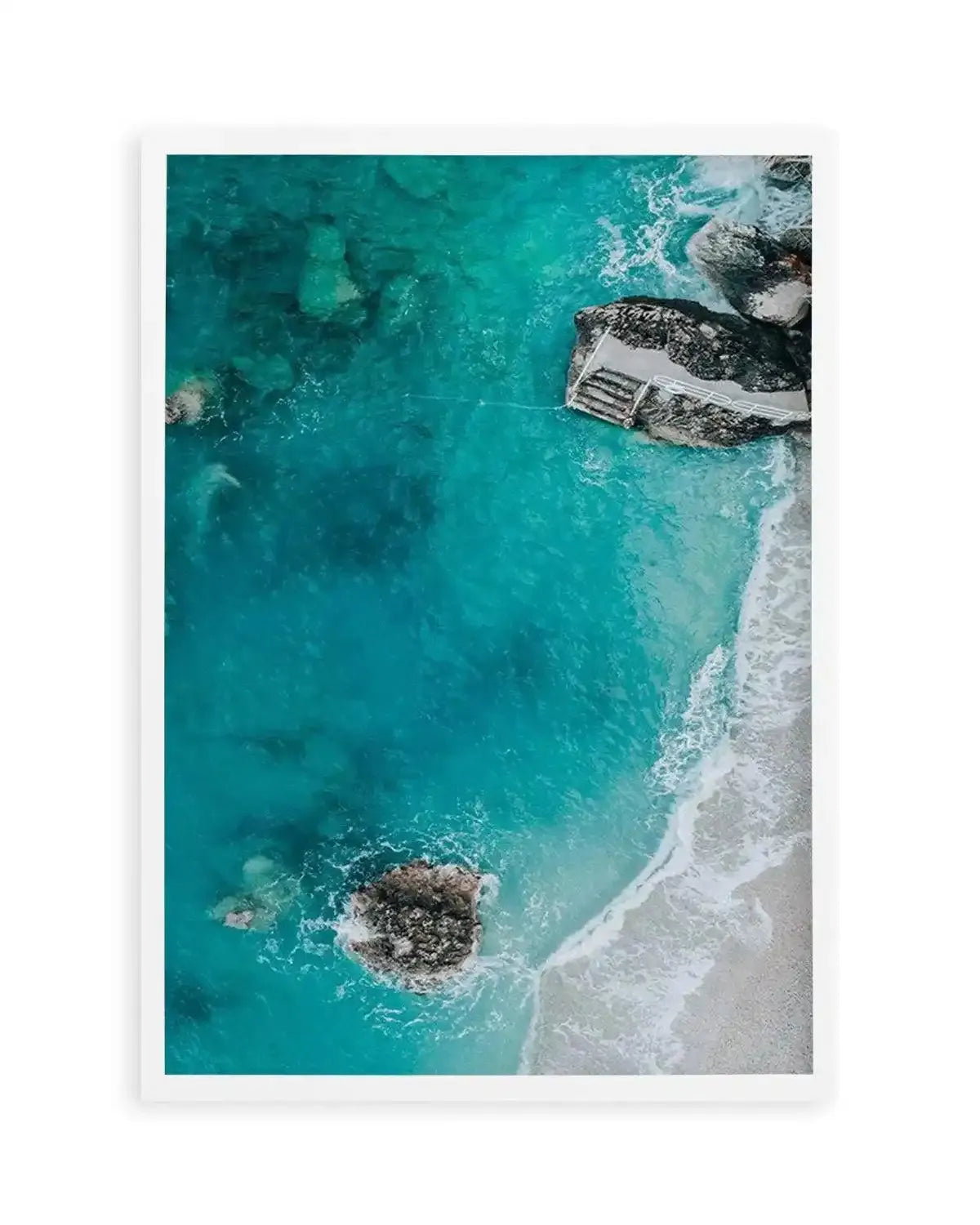 Marina Piccola Art Print from Olive et Oriel where you can shop wallpaper and artworks online