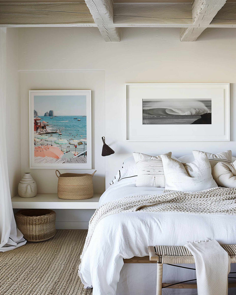 Marina Piccola, Capri | Art Print from Olive et Oriel where you can shop wallpaper and artworks online