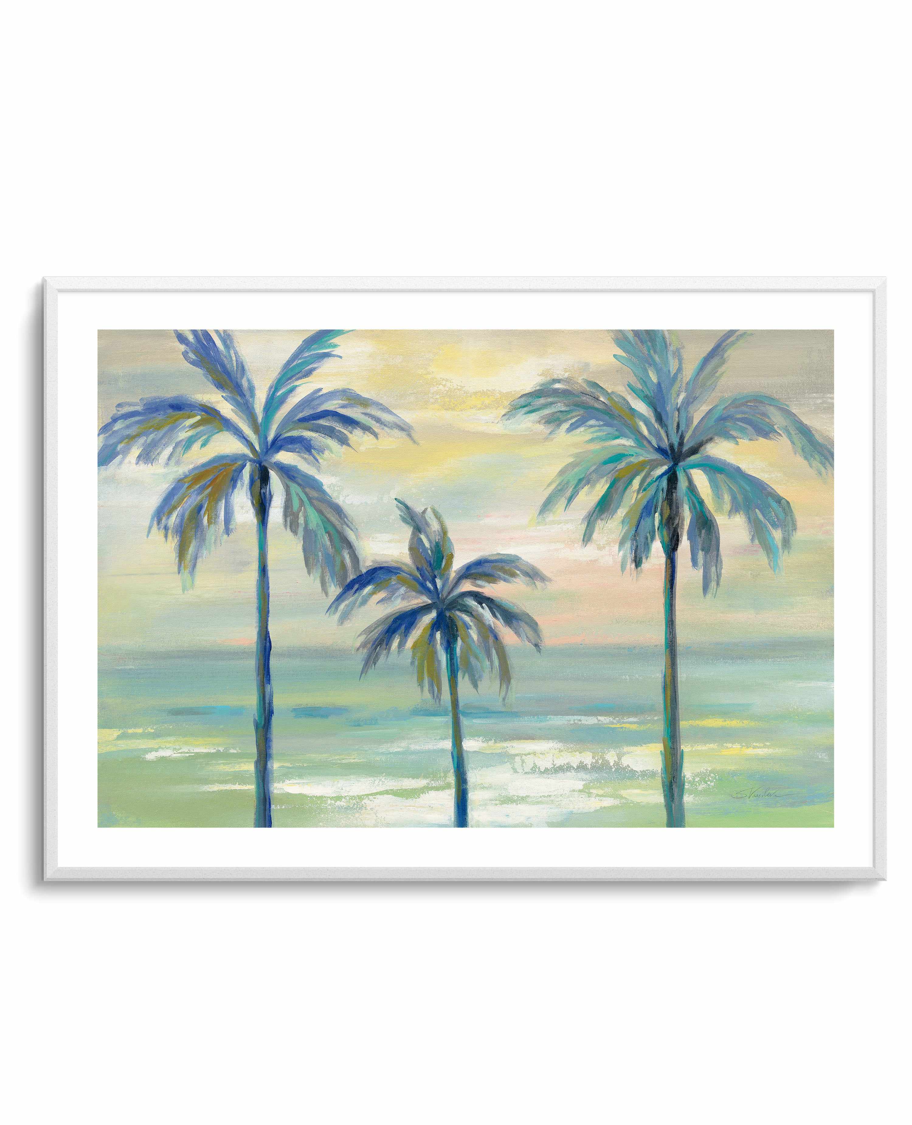 Marine Layer Palms | Art Print