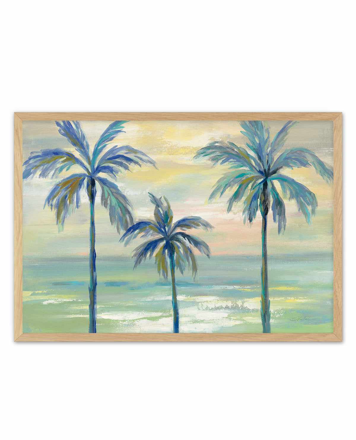 Marine Layer Palms | Art Print