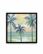 Marine Layer Palms Crop | Art Print