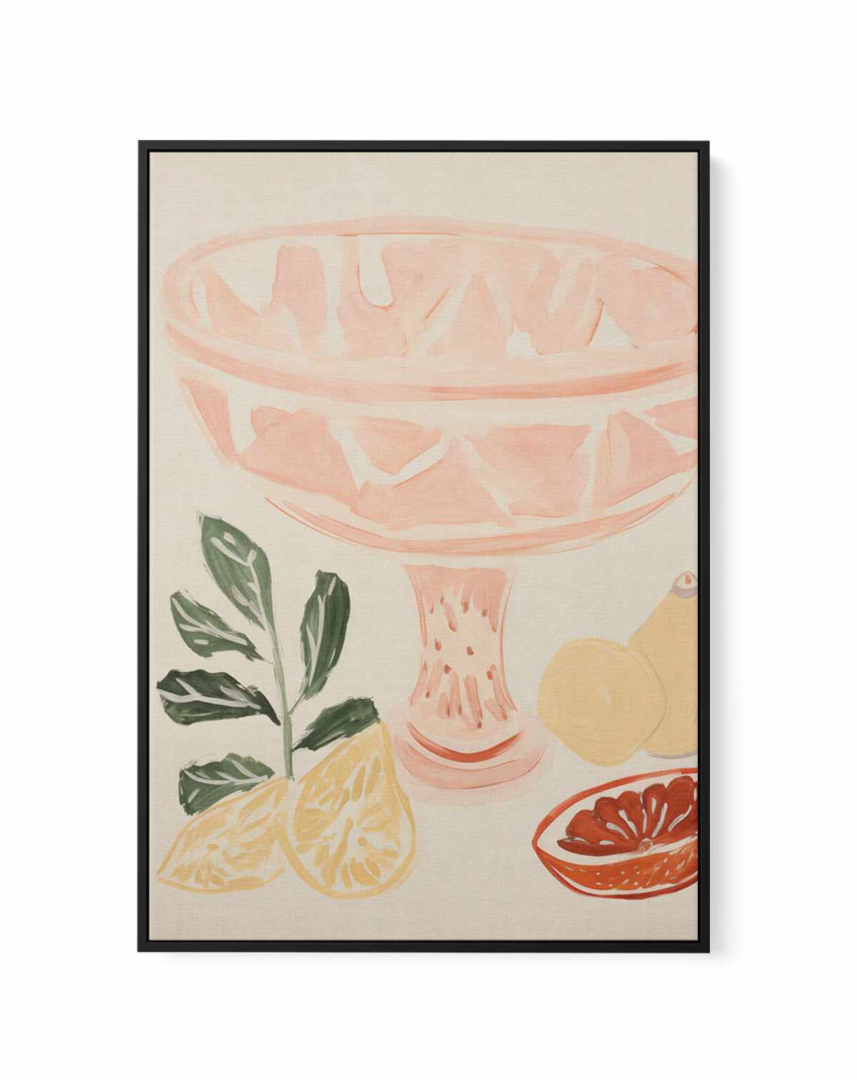 Marrakech Brunch No I | Framed Canvas Art Print