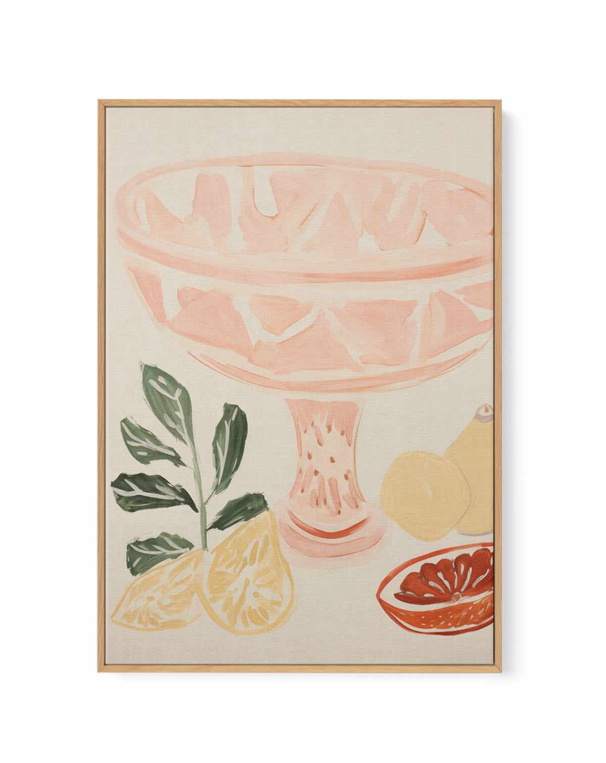 Marrakech Brunch No I | Framed Canvas Art Print