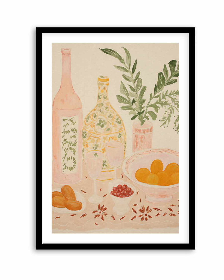 Marrakech Brunch No II | Art Print from Olive et Oriel where you can shop wallpaper and artworks online