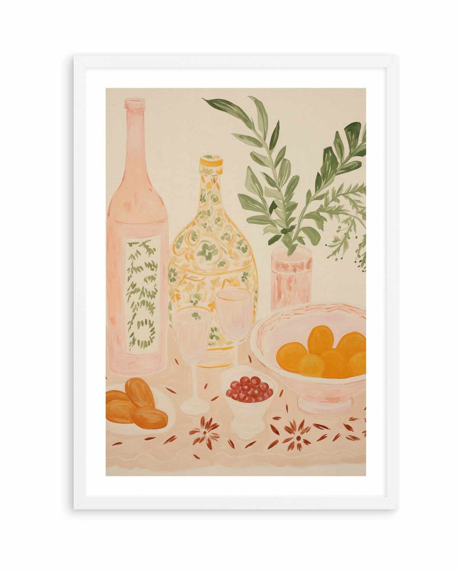 Marrakech Brunch No II | Art Print from Olive et Oriel where you can shop wallpaper and artworks online