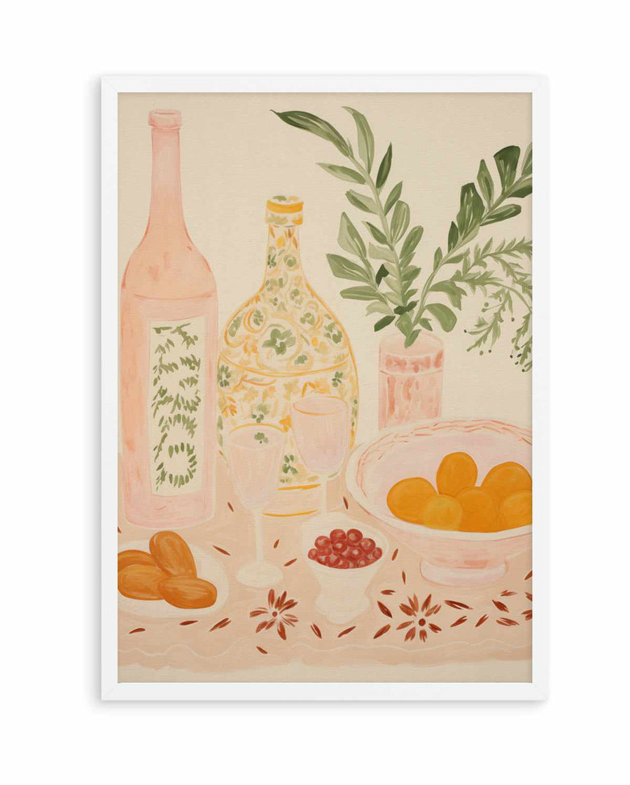 Marrakech Brunch No II | Art Print from Olive et Oriel where you can shop wallpaper and artworks online