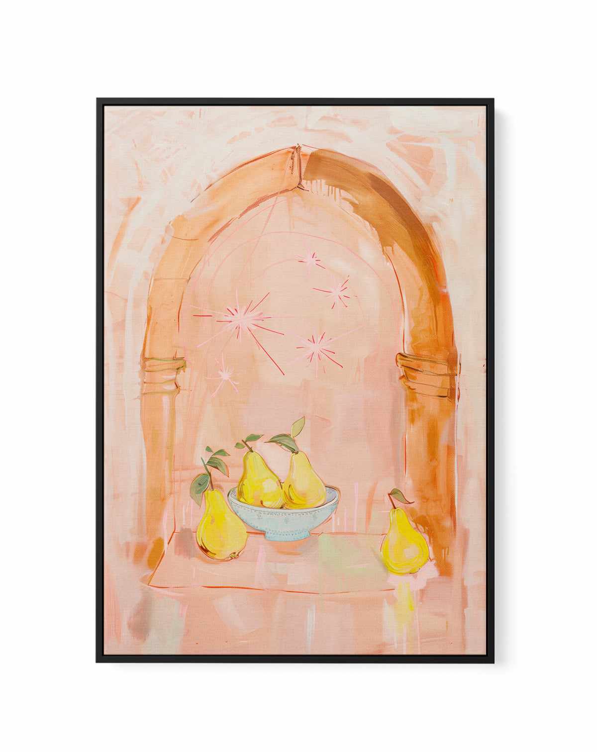 Marrakech Pears | Framed Canvas Art Print