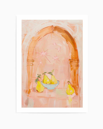 Marrakech Pears | Art Print from Olive et Oriel where you can shop wallpaper and artworks online