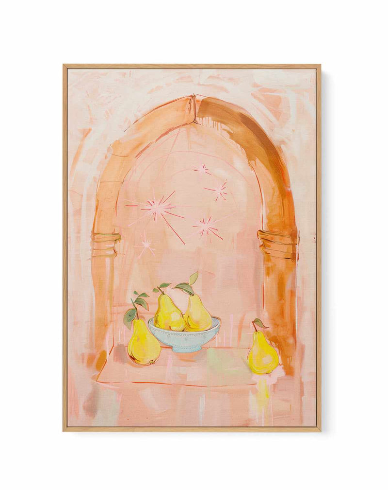 Marrakech Pears | Framed Canvas Art Print