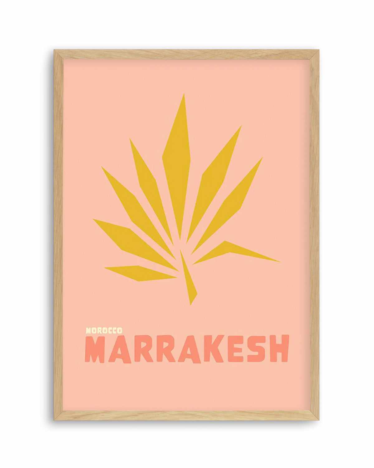 Marrakesh Preppy Art Print