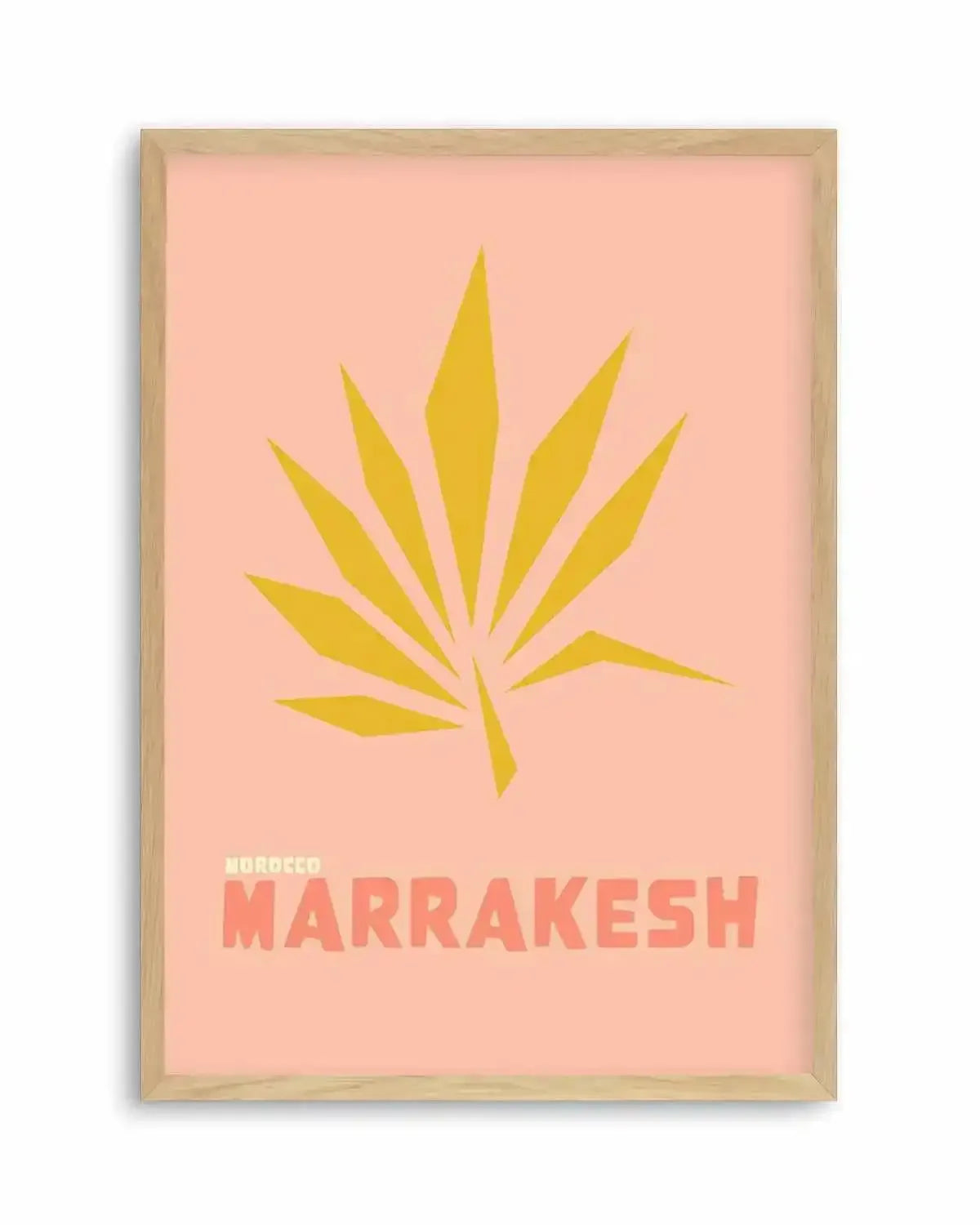 Marrakesh Preppy Art Print from Olive et Oriel where you can shop wallpaper and artworks online