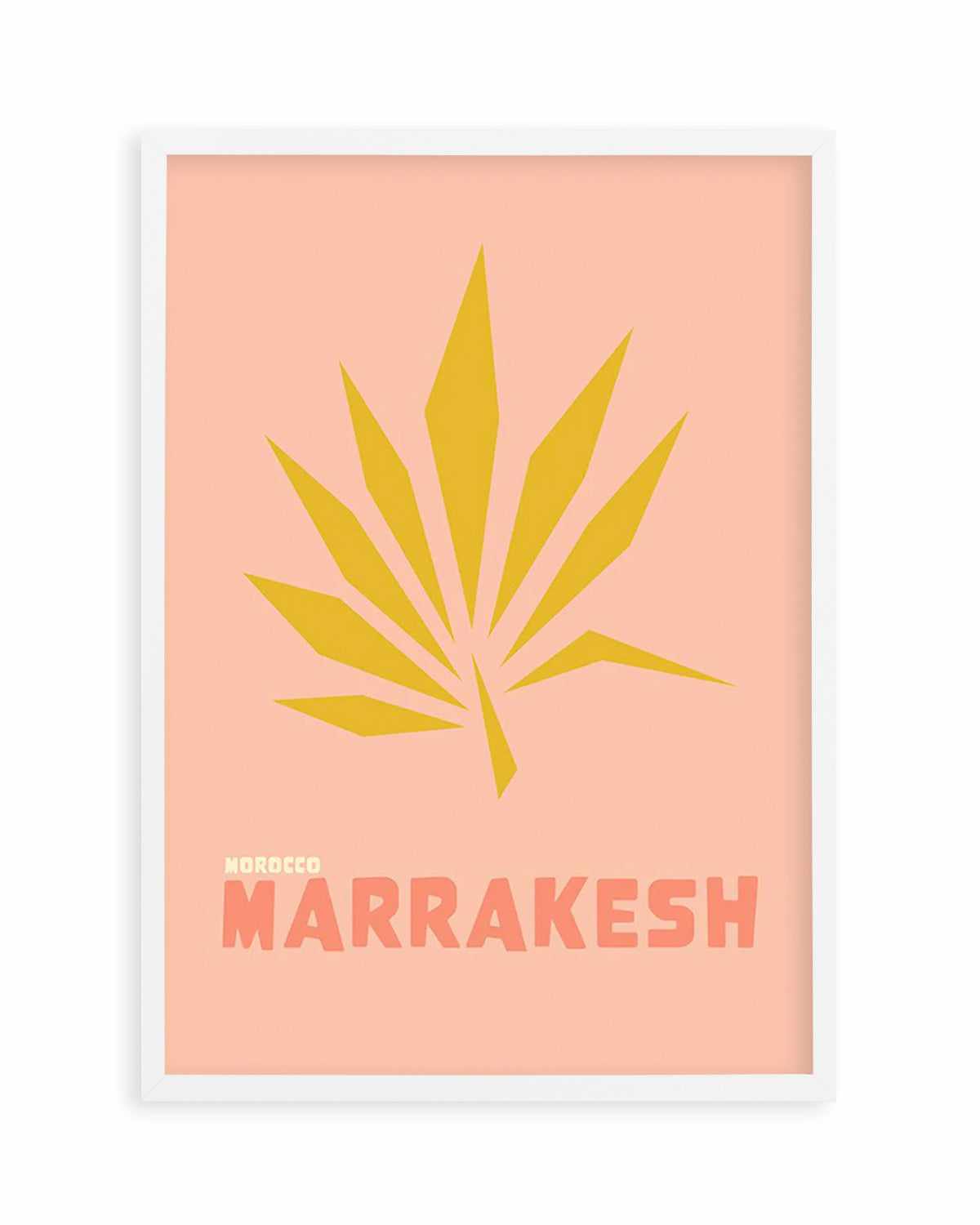 Marrakesh Preppy Art Print