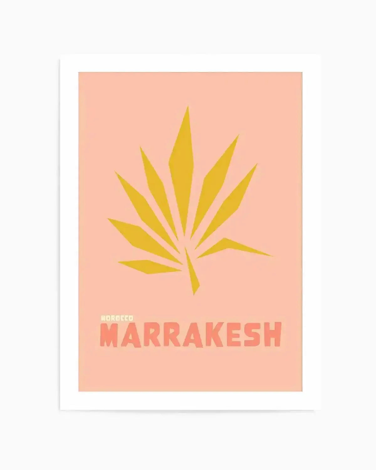 Marrakesh Preppy Art Print from Olive et Oriel where you can shop wallpaper and artworks online