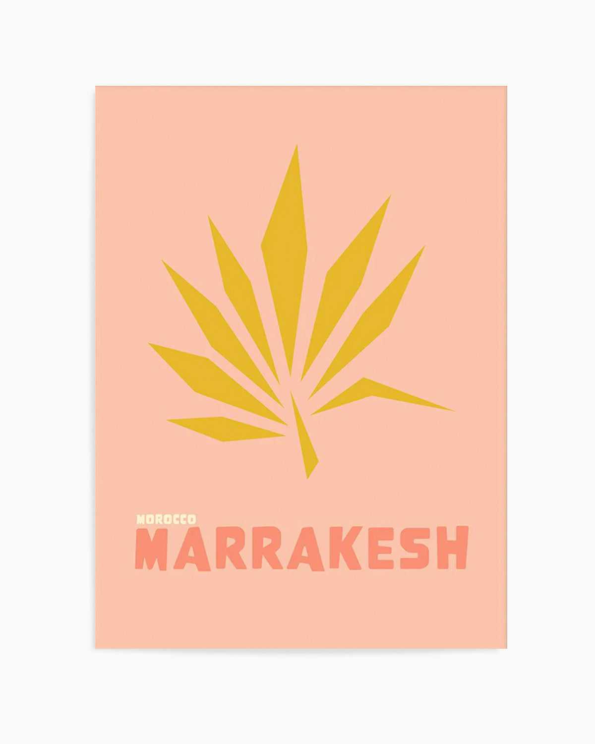 Marrakesh Preppy Art Print