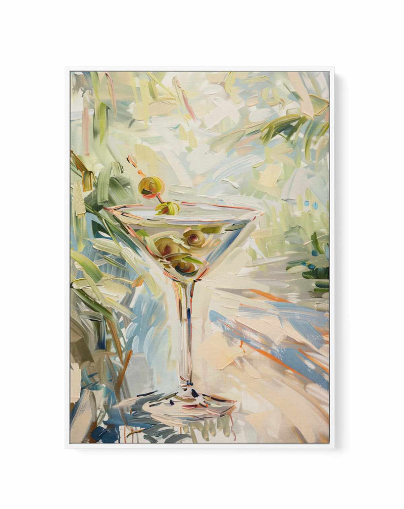 Martini | Framed Canvas Art Print