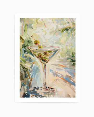 Martini | Art Print from Olive et Oriel where you can shop wallpaper and artworks online