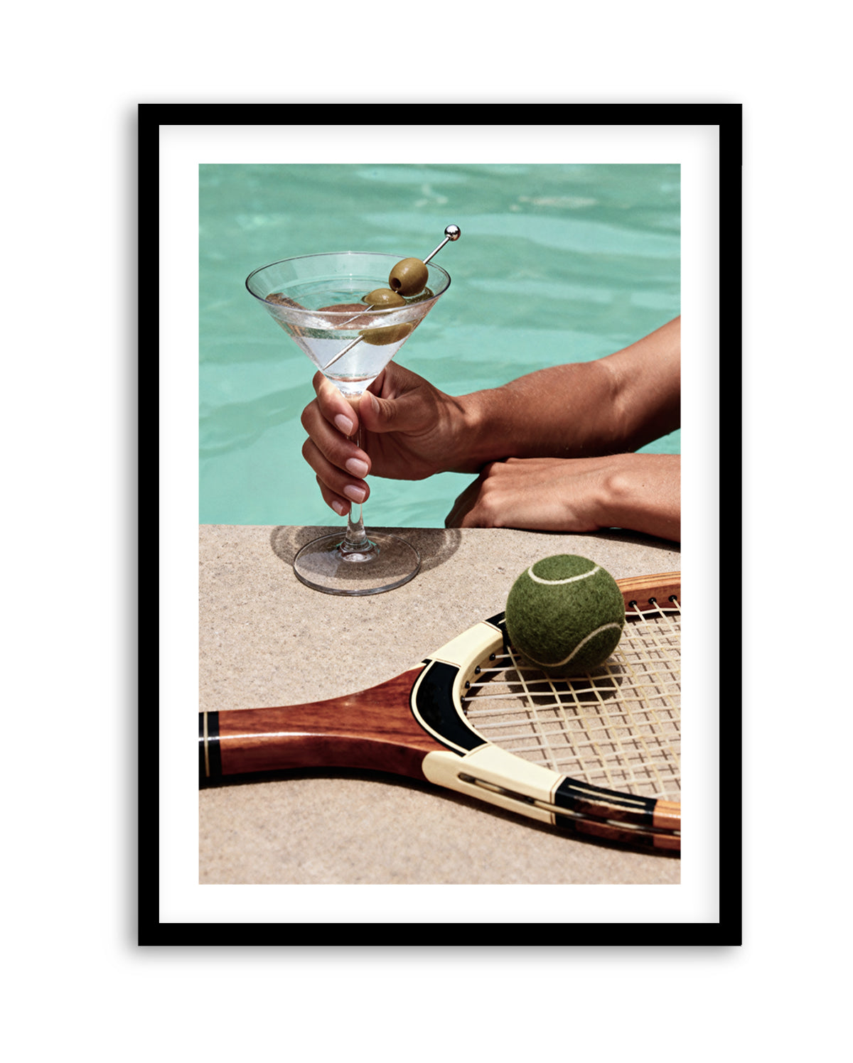 Martini Time | Art Print from Olive et Oriel where you can shop wallpaper and artworks online