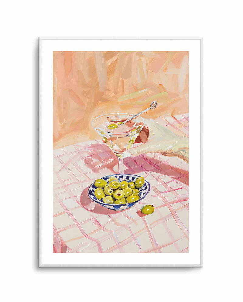 Martini Time | Art Print from Olive et Oriel where you can shop wallpaper and artworks online