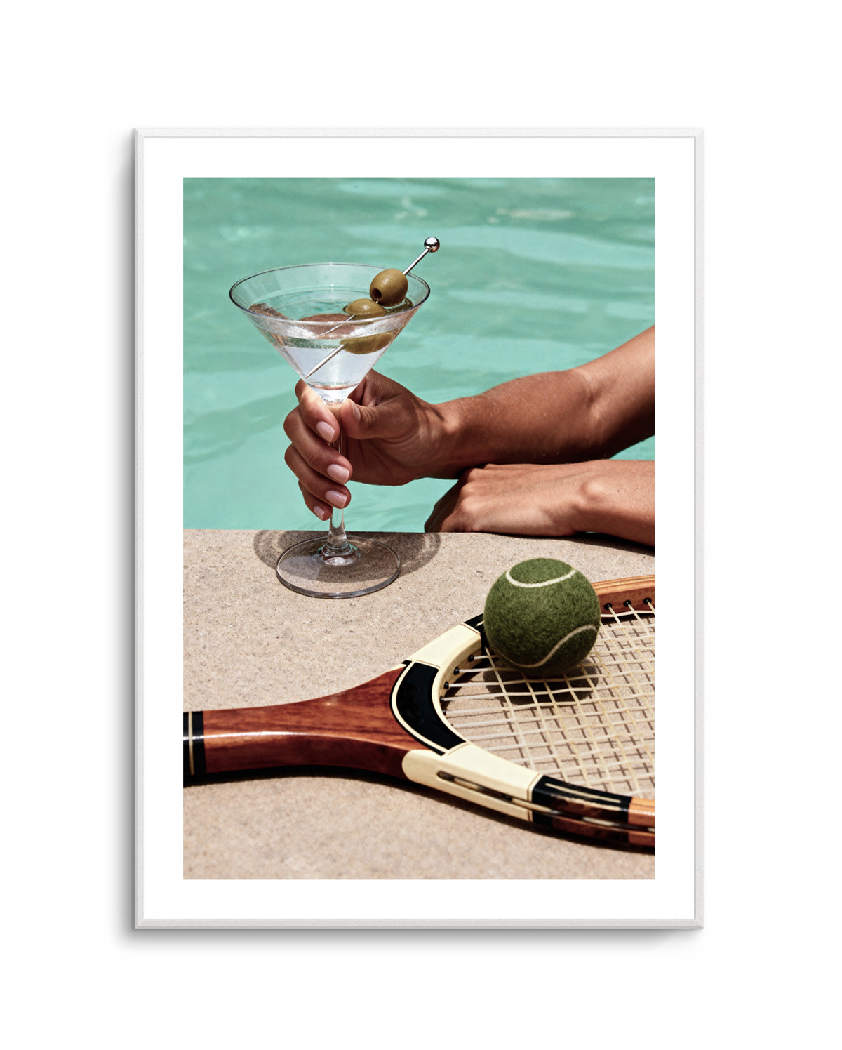 Martini Time | Art Print from Olive et Oriel where you can shop wallpaper and artworks online