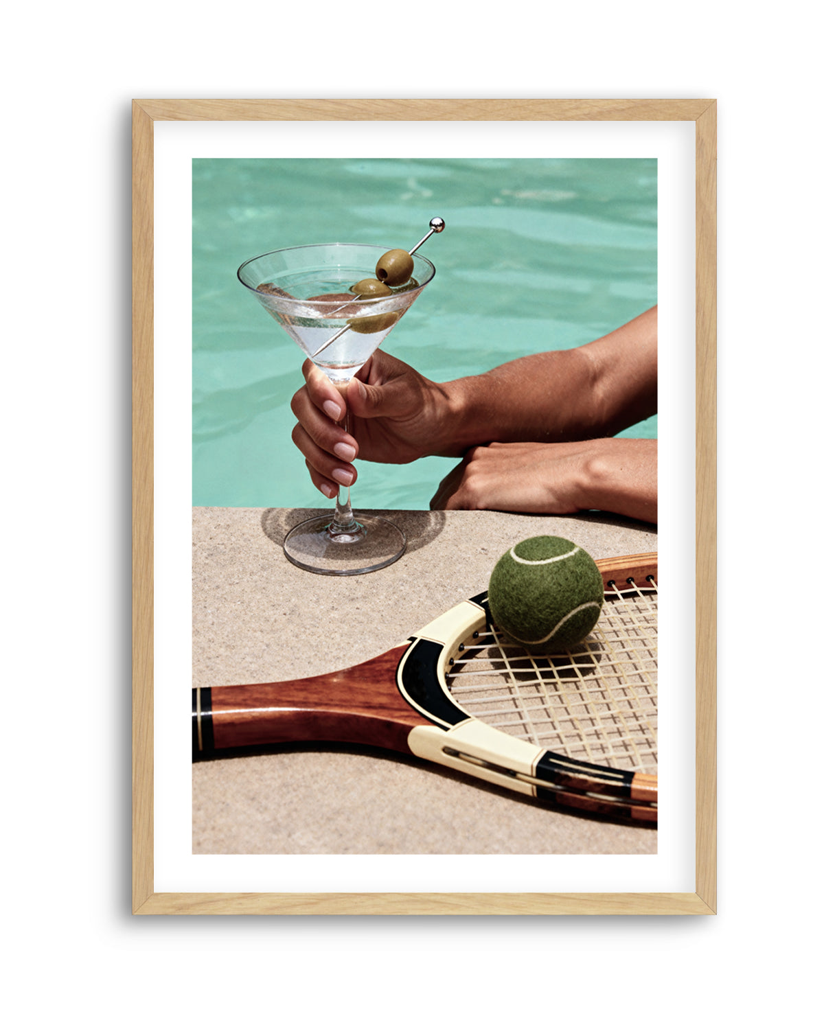 Martini Time | Art Print from Olive et Oriel where you can shop wallpaper and artworks online
