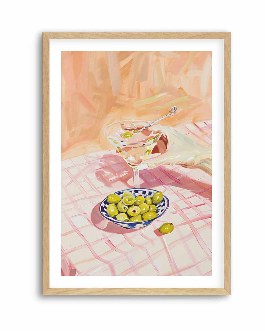 Martini Time | Art Print from Olive et Oriel where you can shop wallpaper and artworks online
