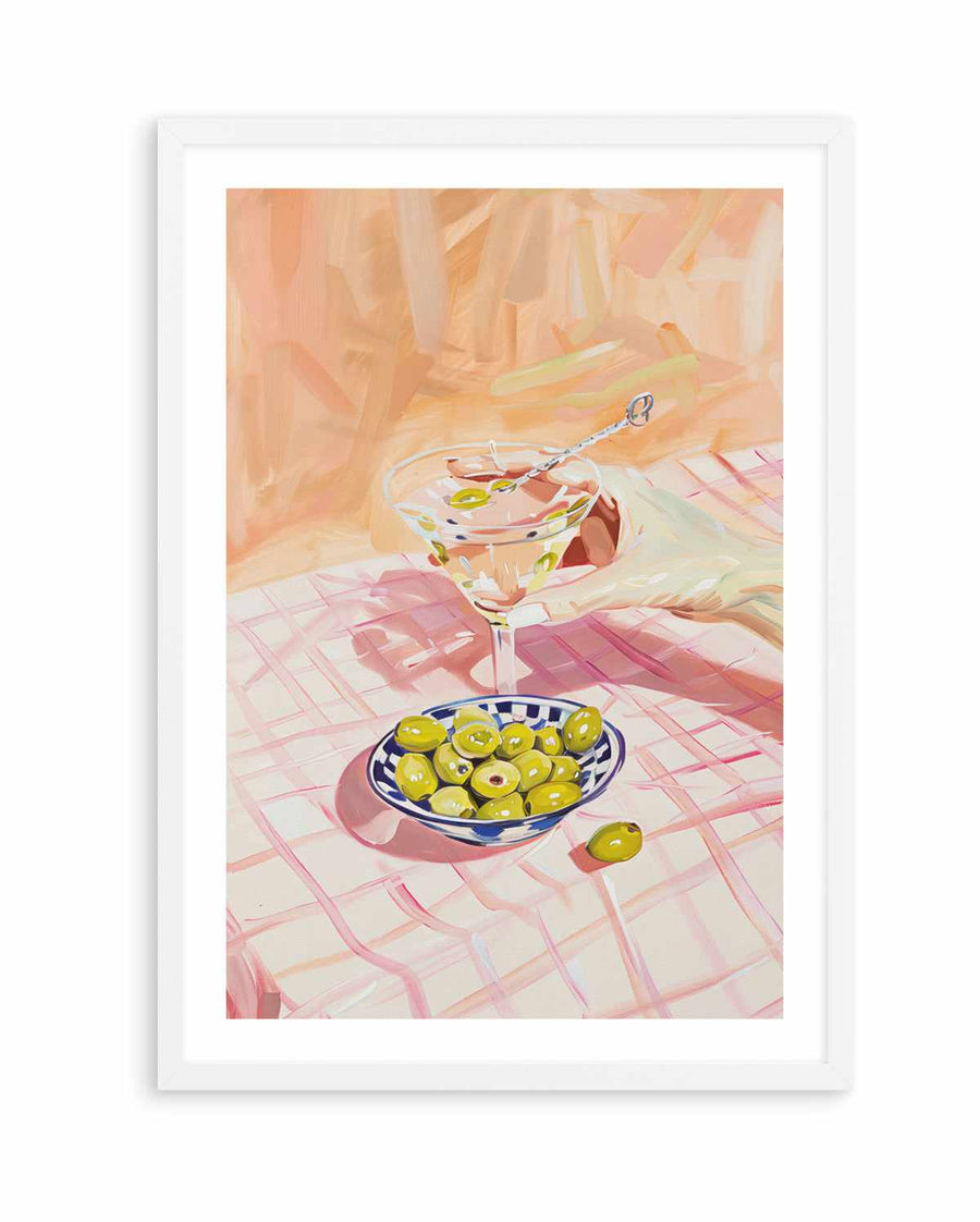 Martini Time | Art Print from Olive et Oriel where you can shop wallpaper and artworks online