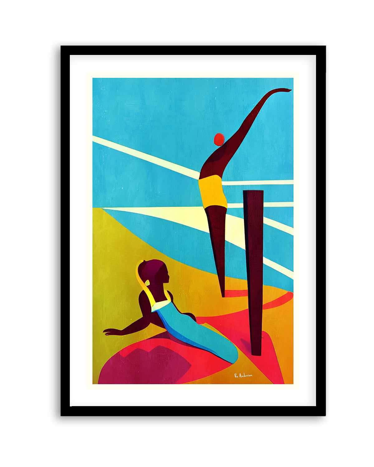 Martinique 1958 By Bo Anderson | Art Print